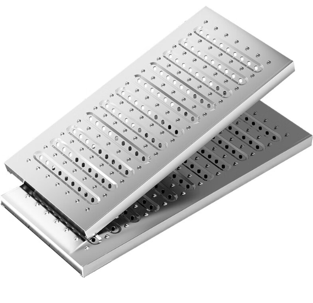 云岩不锈钢沟盖板展示